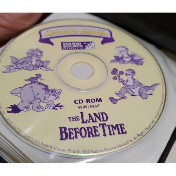 The Land Before Time Activity Center game for pc 1997 - Picture 1 of 1